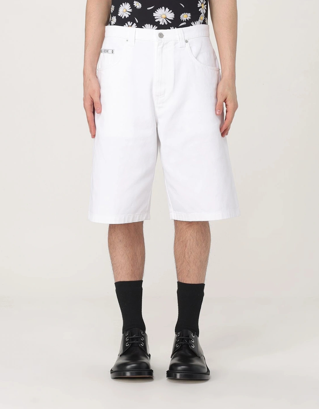 Cotton Denim Shorts, 6 of 5