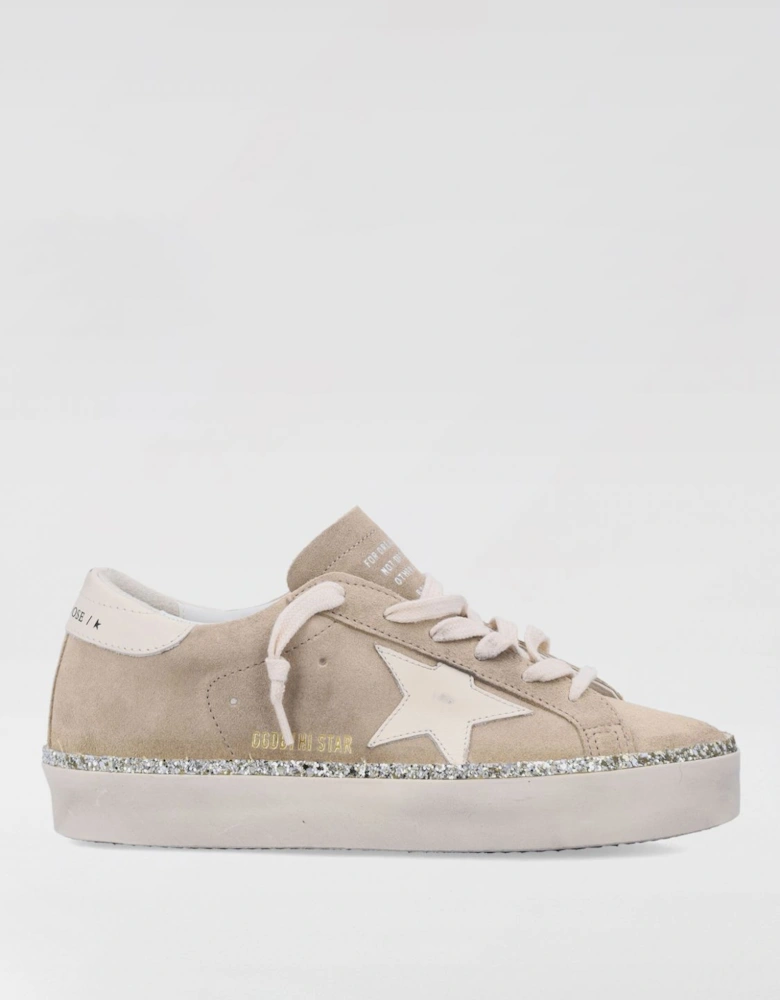 Superstar Platform Sneaker Glitter Trim