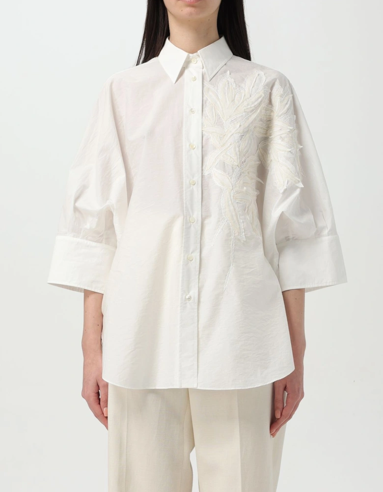 Embroidered Cotton Shirt