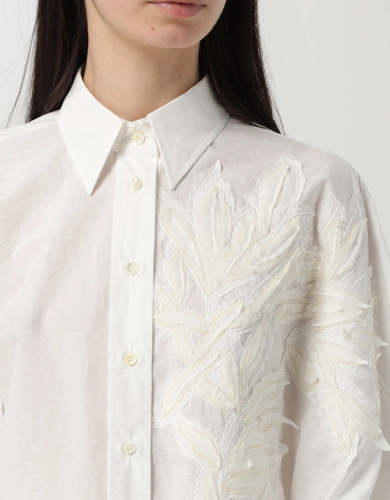 Embroidered Cotton Shirt