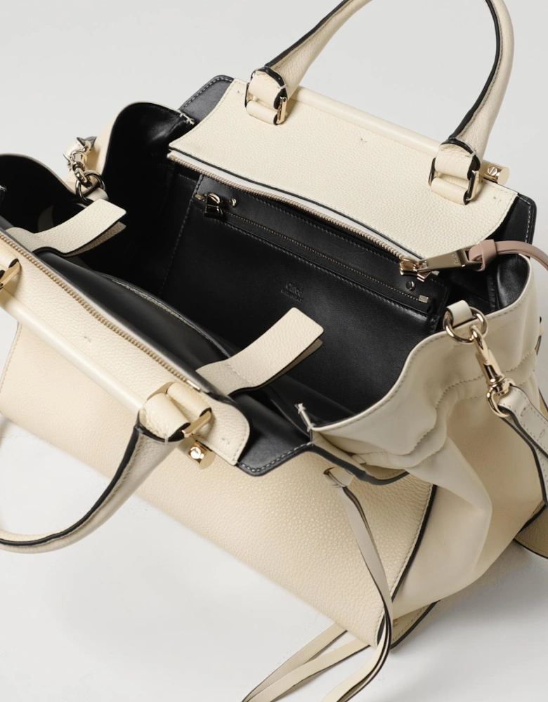 Woody Small Tote Leather