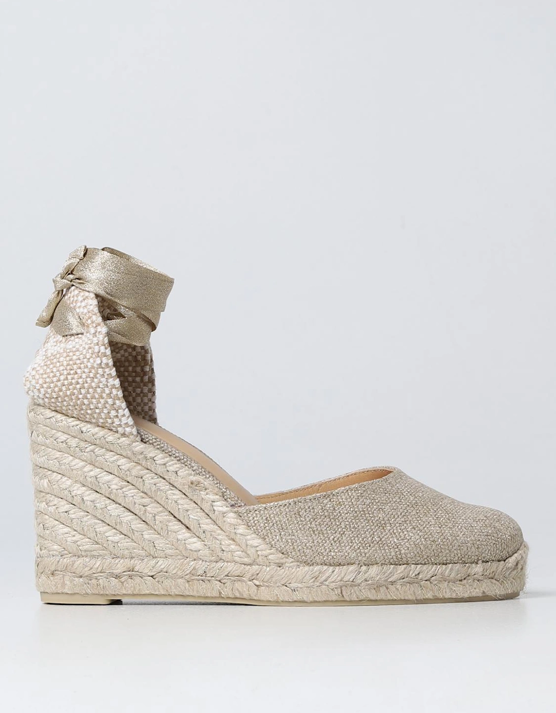 Wedge Espadrille Linen Upper, 4 of 3