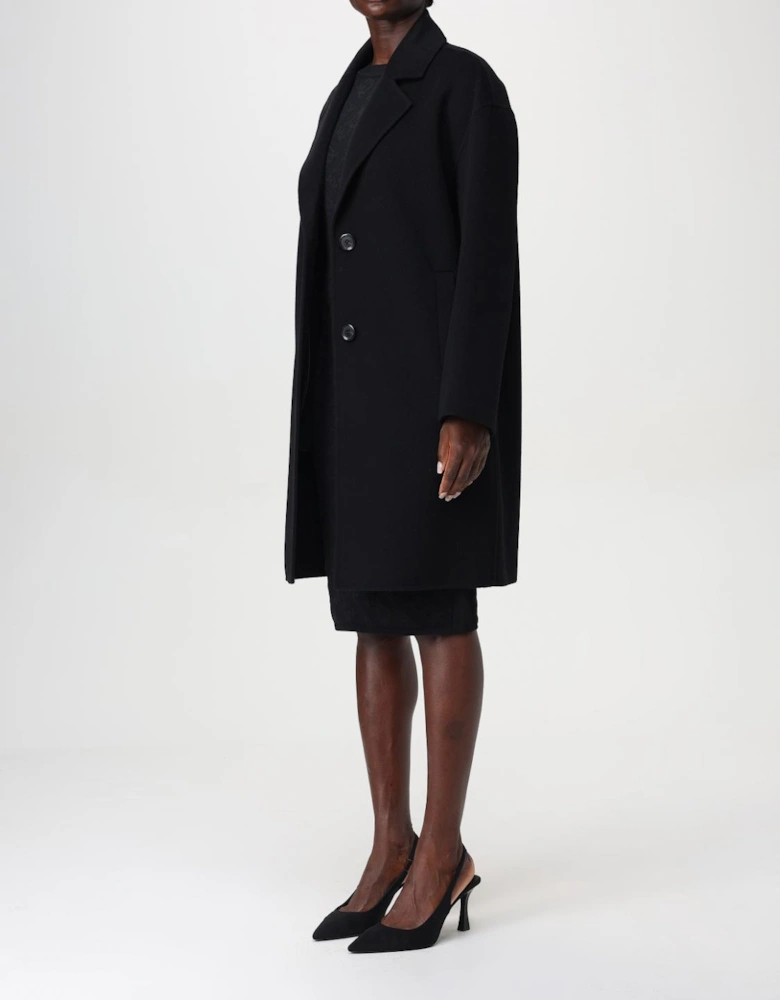 Overcoat Classic Notch Collar Long Sleeves