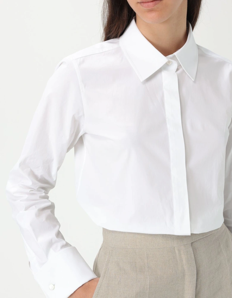 Long Sleeve Cotton Poplin Shirt