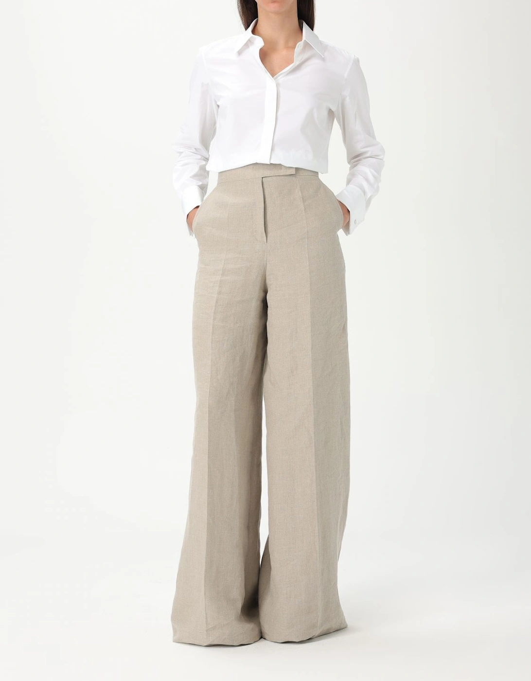 Long Sleeve Cotton Poplin Shirt