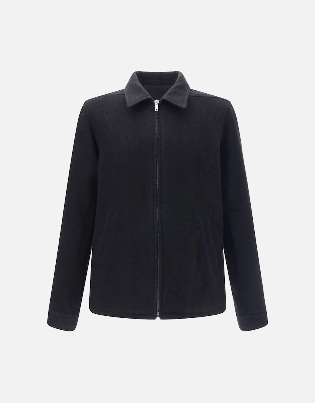 Brad Jacket with Pointed Collar and Zip Fastening, 4 of 3