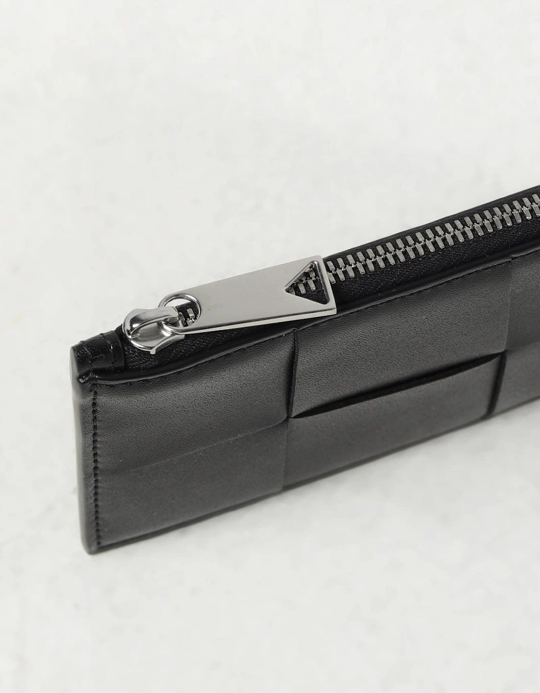 Intrecciato Zip Around Wallet