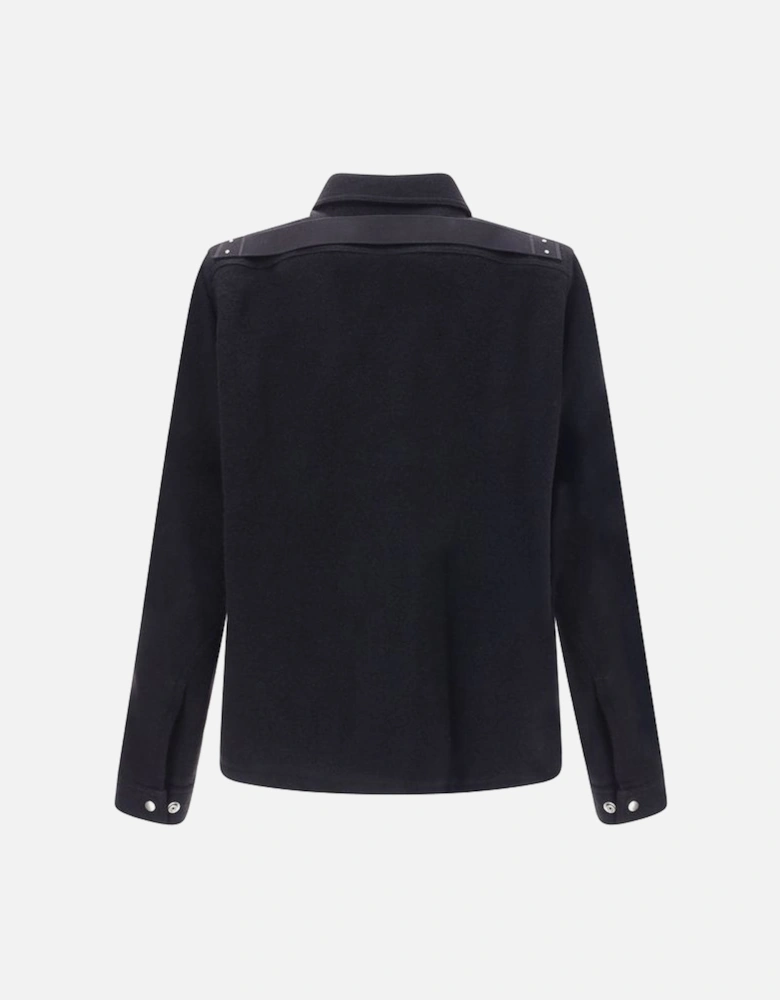 Brad Jacket with Pointed Collar and Zip Fastening