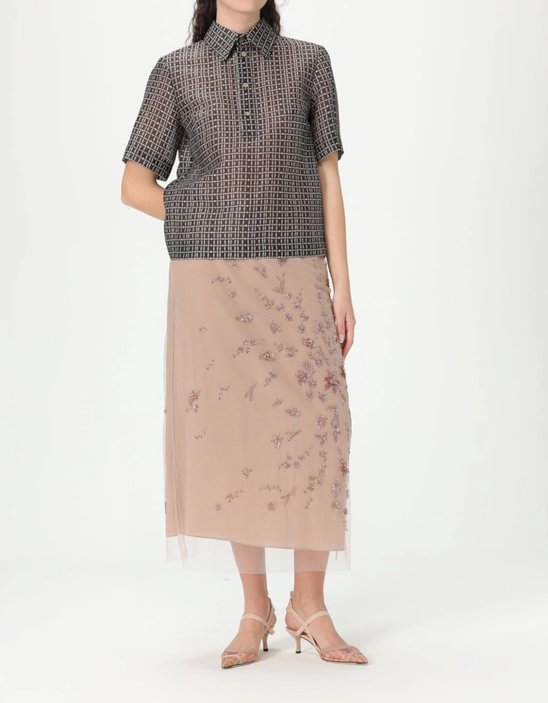 Classic Brown Button-Up Shirt
