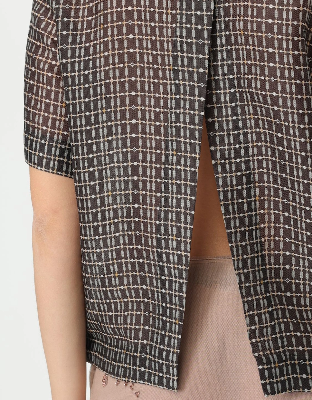 Classic Brown Button-Up Shirt