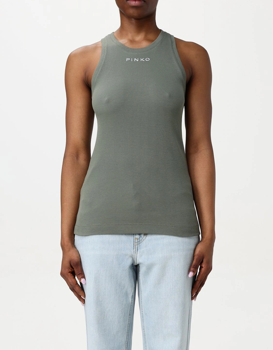 Ribbed Racerback Tank Top, 6 of 5