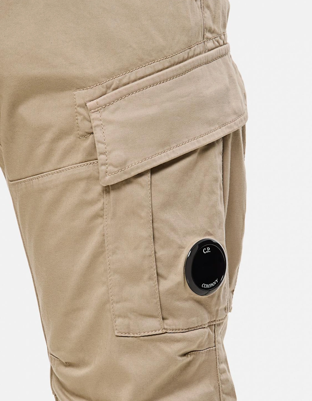 Functional Trousers with Multiple Pockets and Adjustable Details