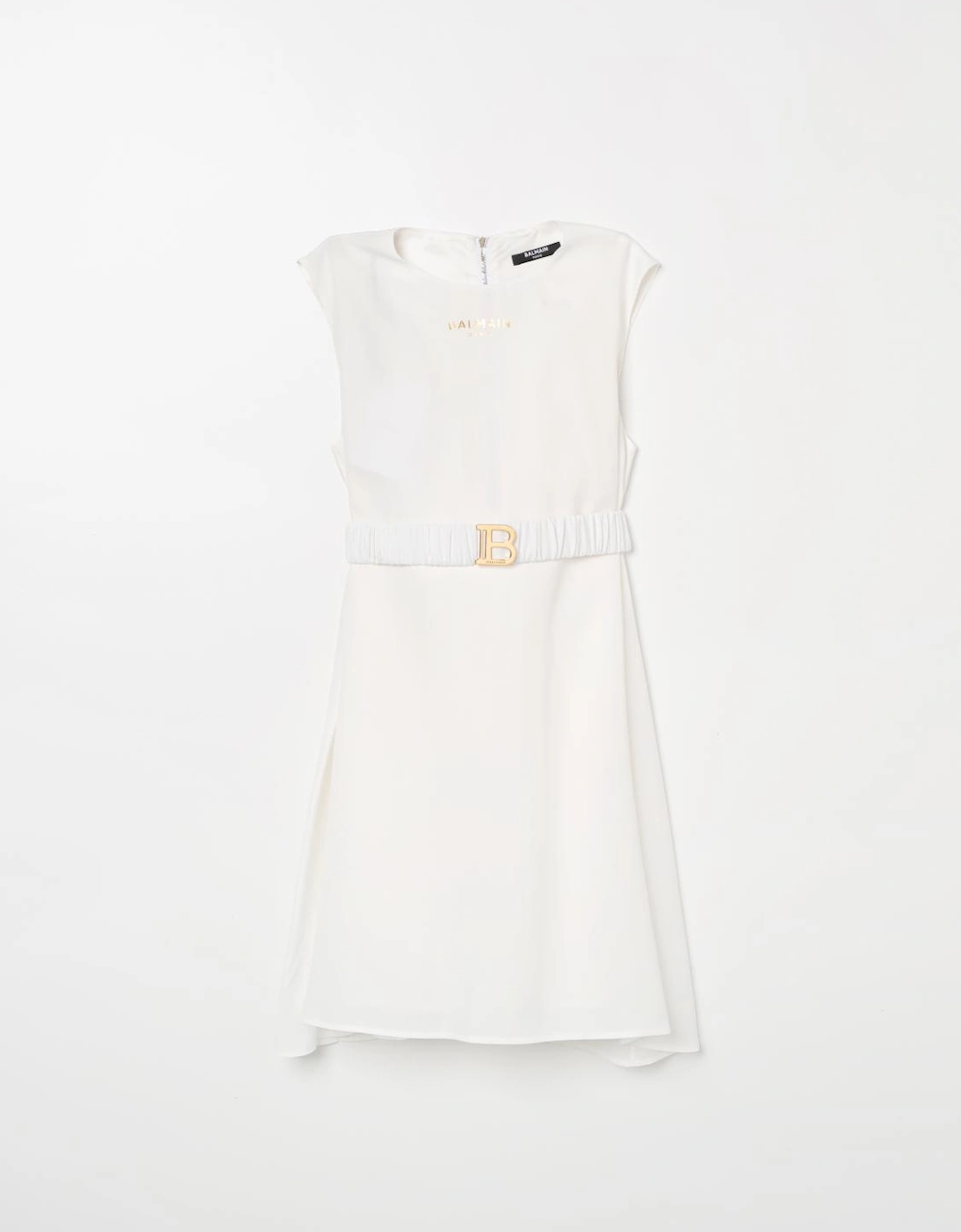 Belted ALine Sleeveless Dress, 4 of 3