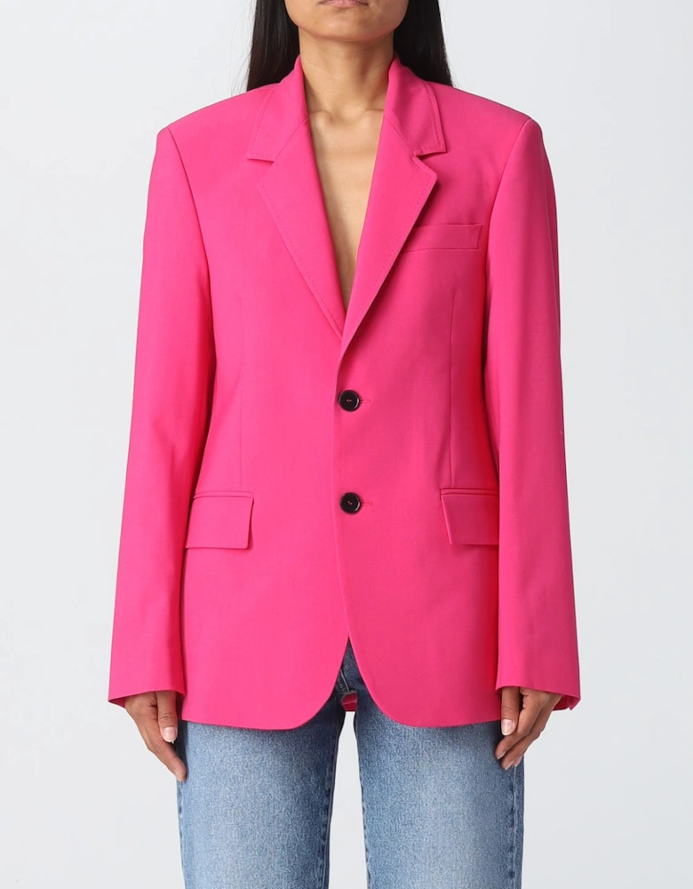 Relaxed Fit Notch Neck Blazer