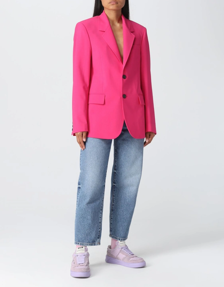Relaxed Fit Notch Neck Blazer