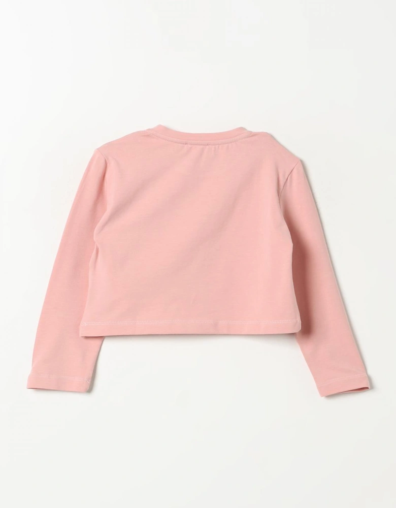 Girls Cropped LongSleeve Top