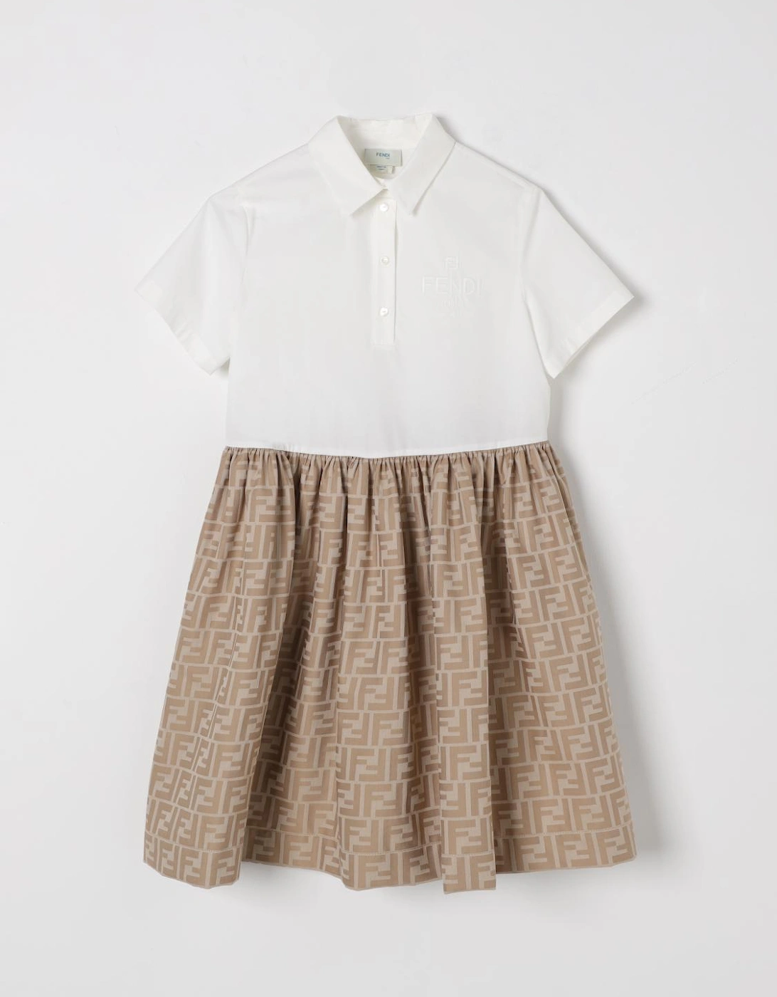 FFPatterned Cotton Polo Dress, 4 of 3