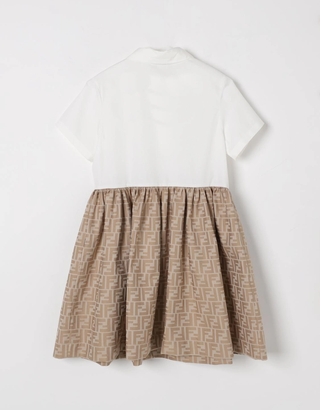 FFPatterned Cotton Polo Dress