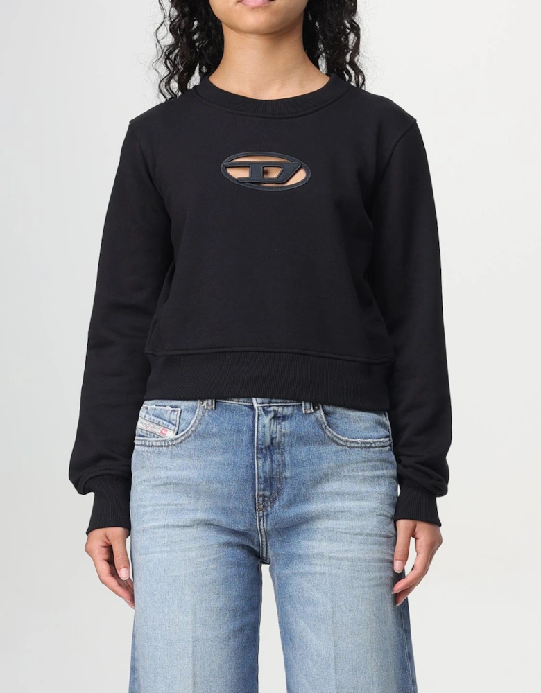 Cutout Logo Sweatshirt
