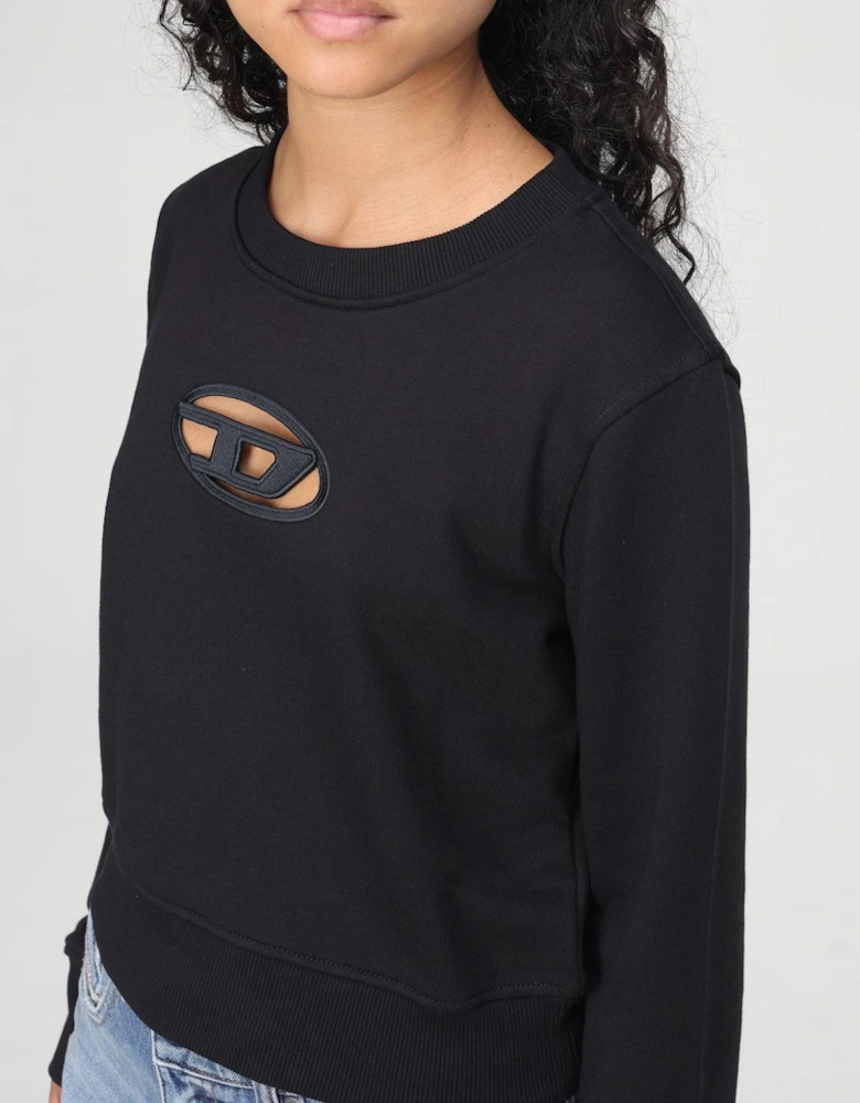 Cutout Logo Sweatshirt
