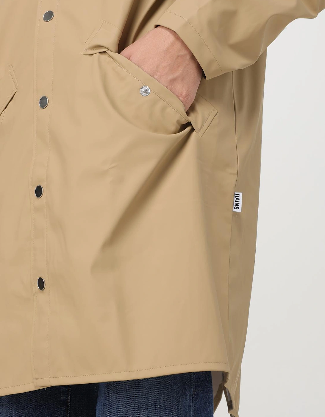 Long Jacket Raincoat Water Resistant