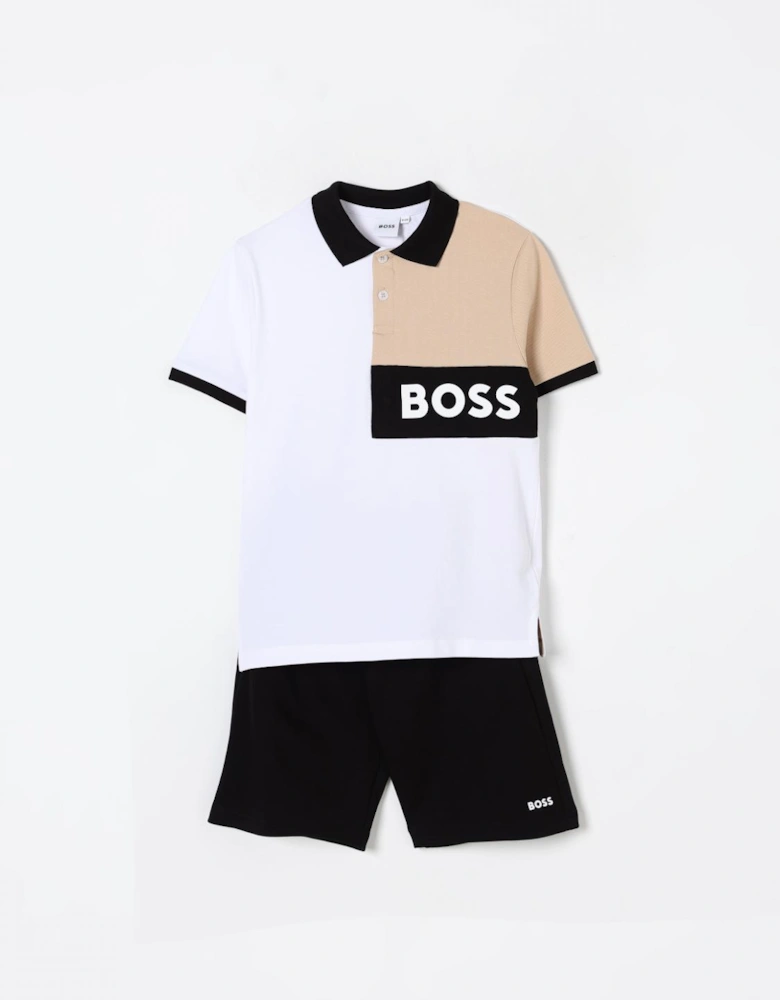 Boy Polo Shirt and Shorts Set