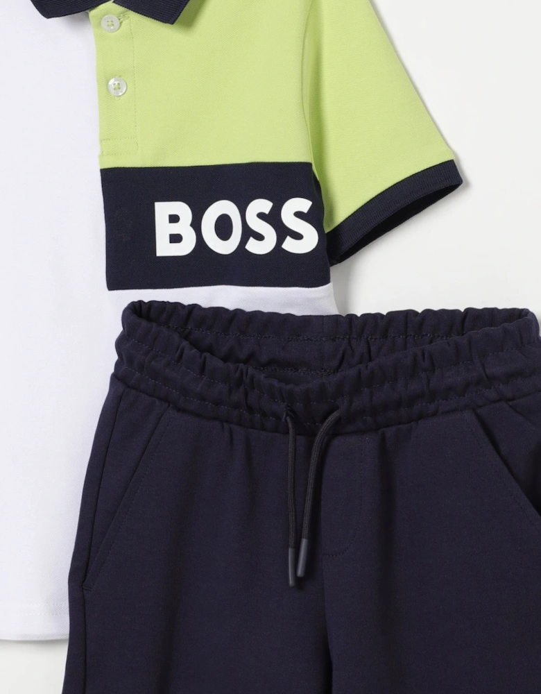 Boy Polo Shirt and Shorts Set