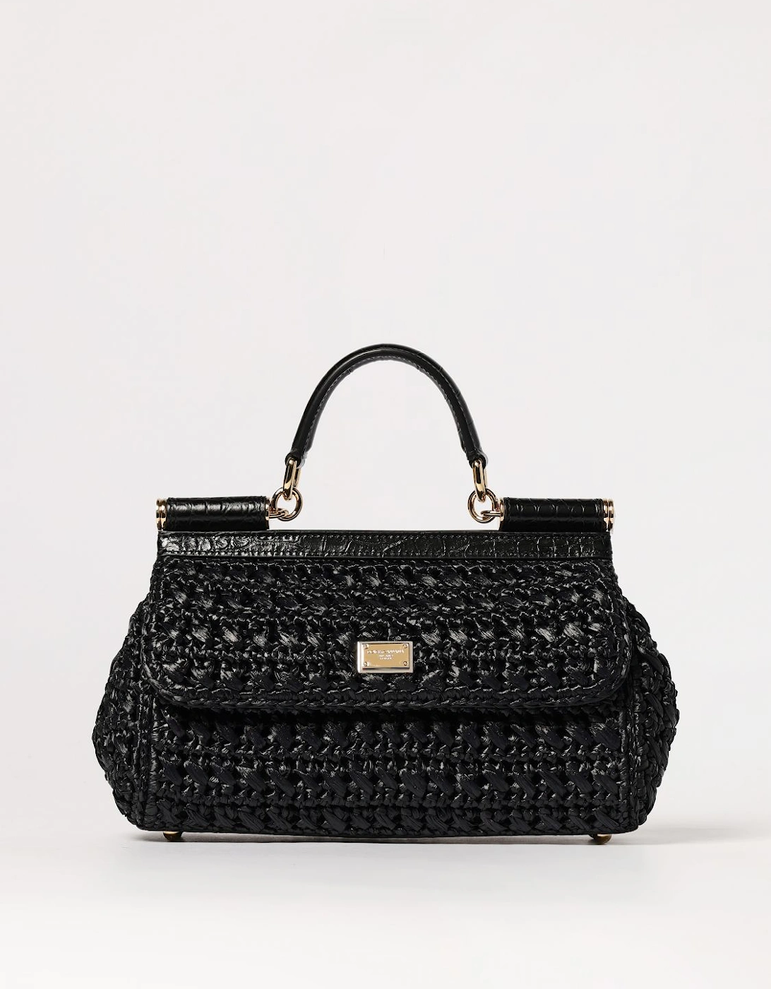 Elegant Leather Handbag with Top Handle and Gold-Tone Hardware, 6 of 5