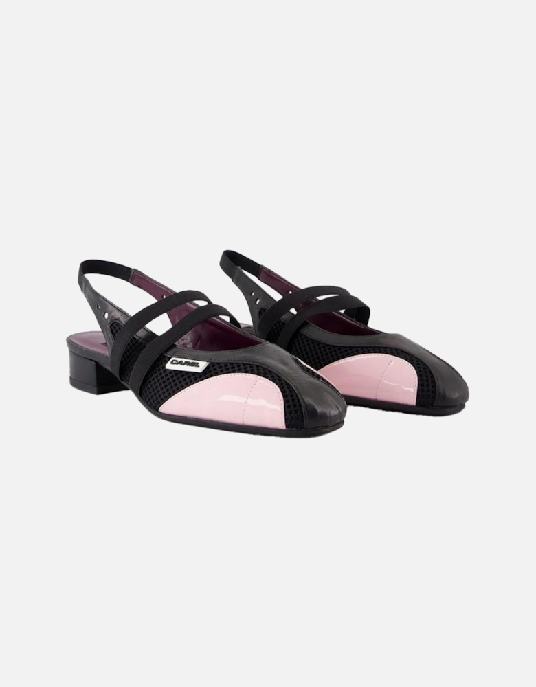 Slingback Pumps Mesh Design