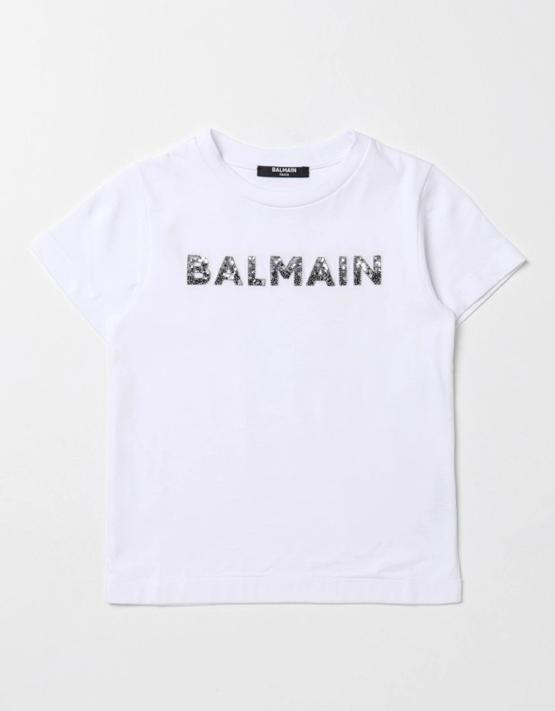 Sequin Logo Tee