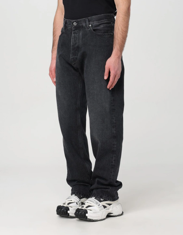 Straight Leg Jeans Relaxed Fit