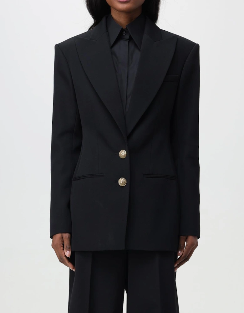Tailored Blazer Structured Fit Gold Buttons