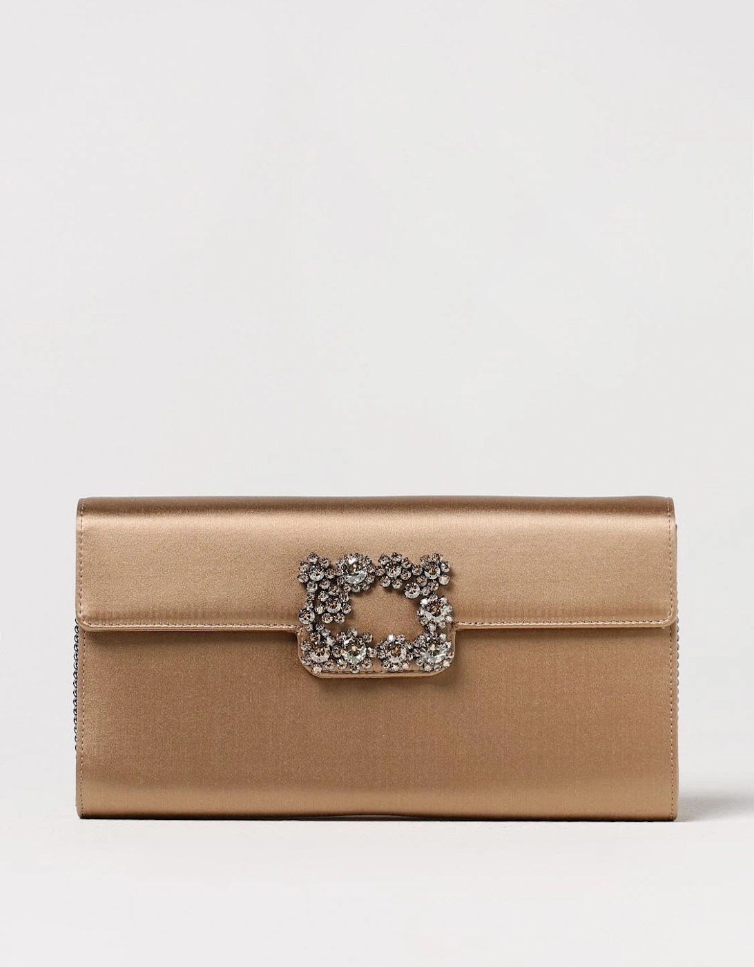Crystal Buckle Satin Clutch, 7 of 6