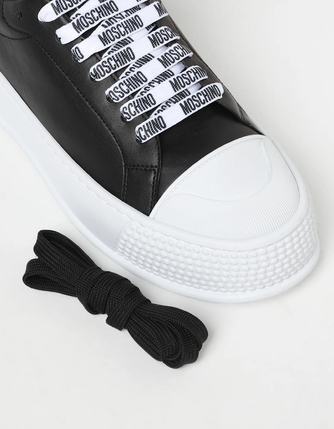 Platform Leather Sneakers