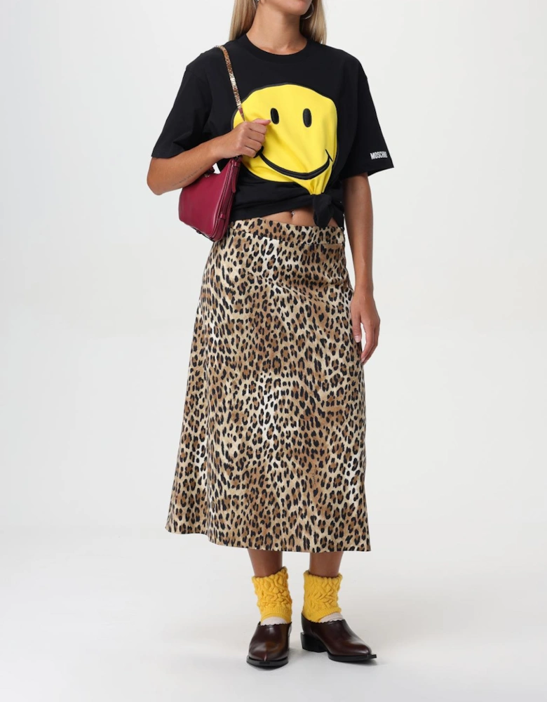 Smiley Face Appliqu TShirt