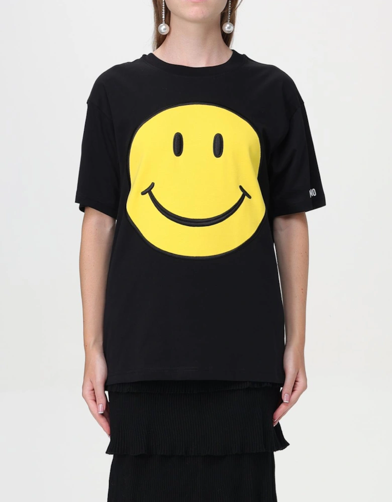 Smiley Face Appliqu TShirt