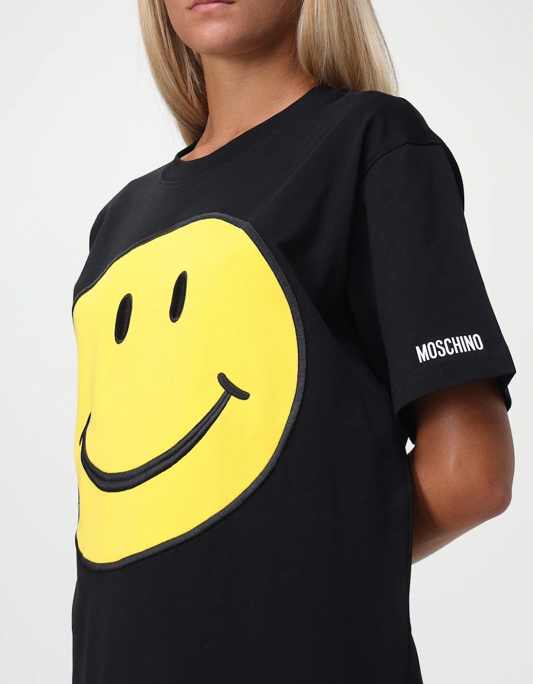 Smiley Face Appliqu TShirt