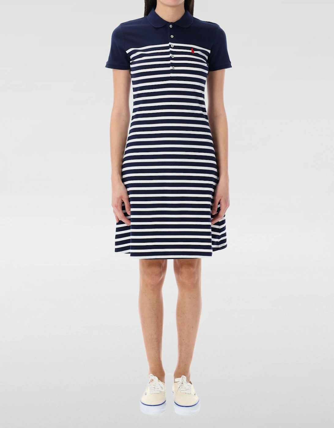 Striped Polo Dress Short Sleeves, 4 of 3