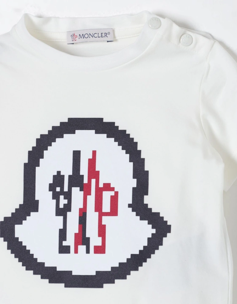 Baby Pixelated Logo Tee