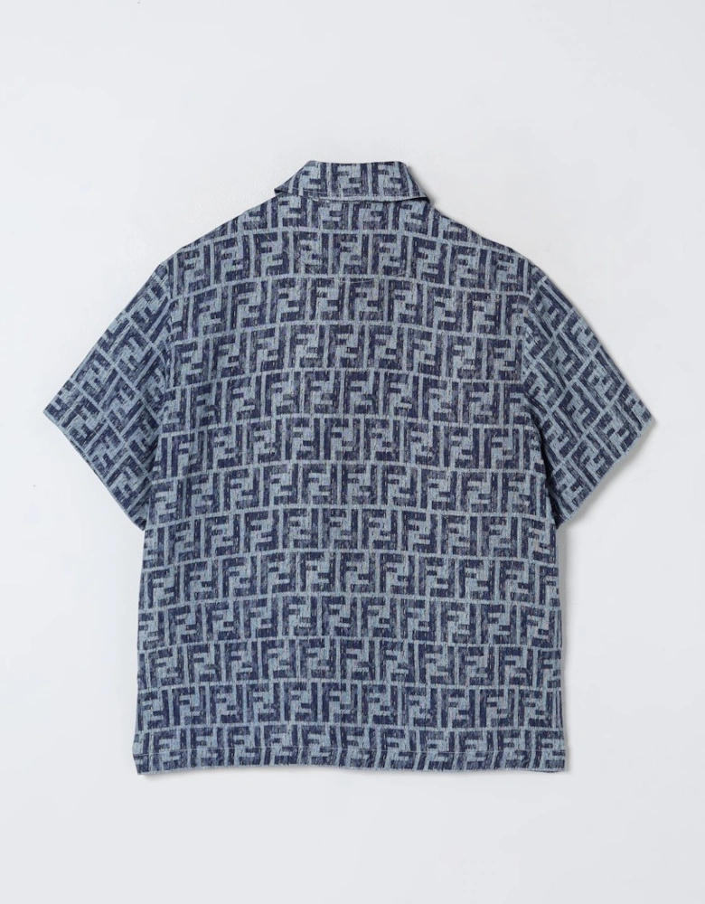 FF Monogram Denim Shirt