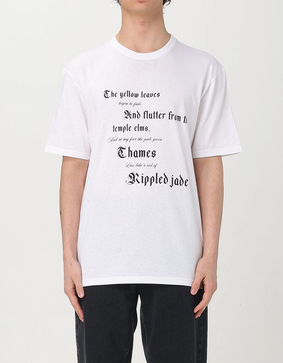 Poem Print Short Sleeve Tee, 7 of 6
