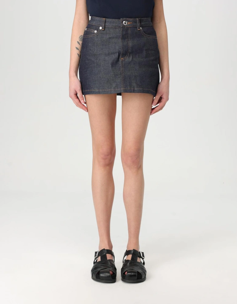 Denim Mini Skirt 5Pocket ALine