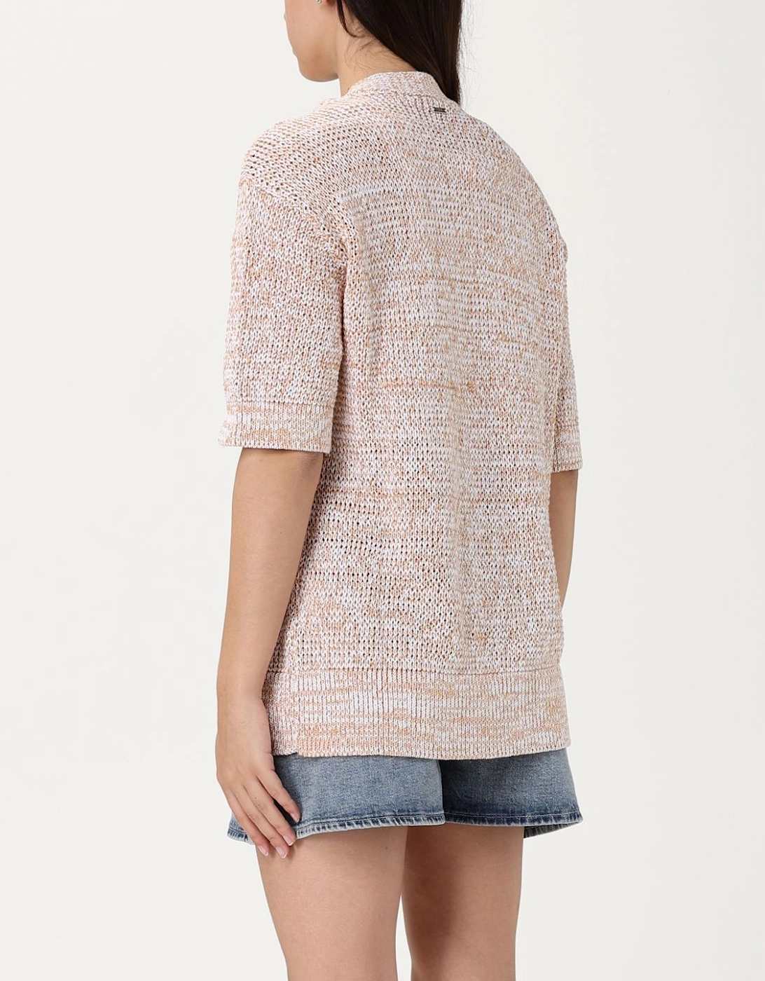 Knitted ShortSleeve Cardigan