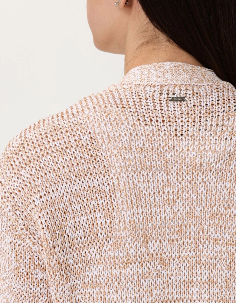 Knitted ShortSleeve Cardigan