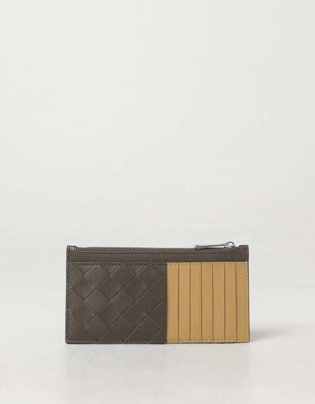 Leather Card Holder Zip Wallet