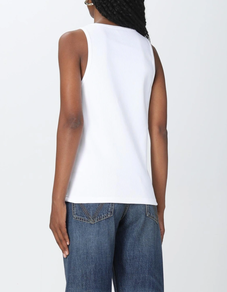 Ribbed Tank Top Sleeveless