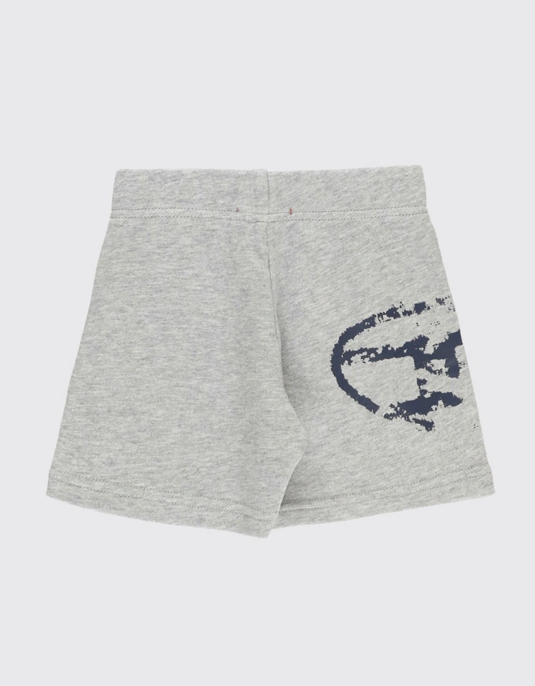 Kids Shorts with Logo Print