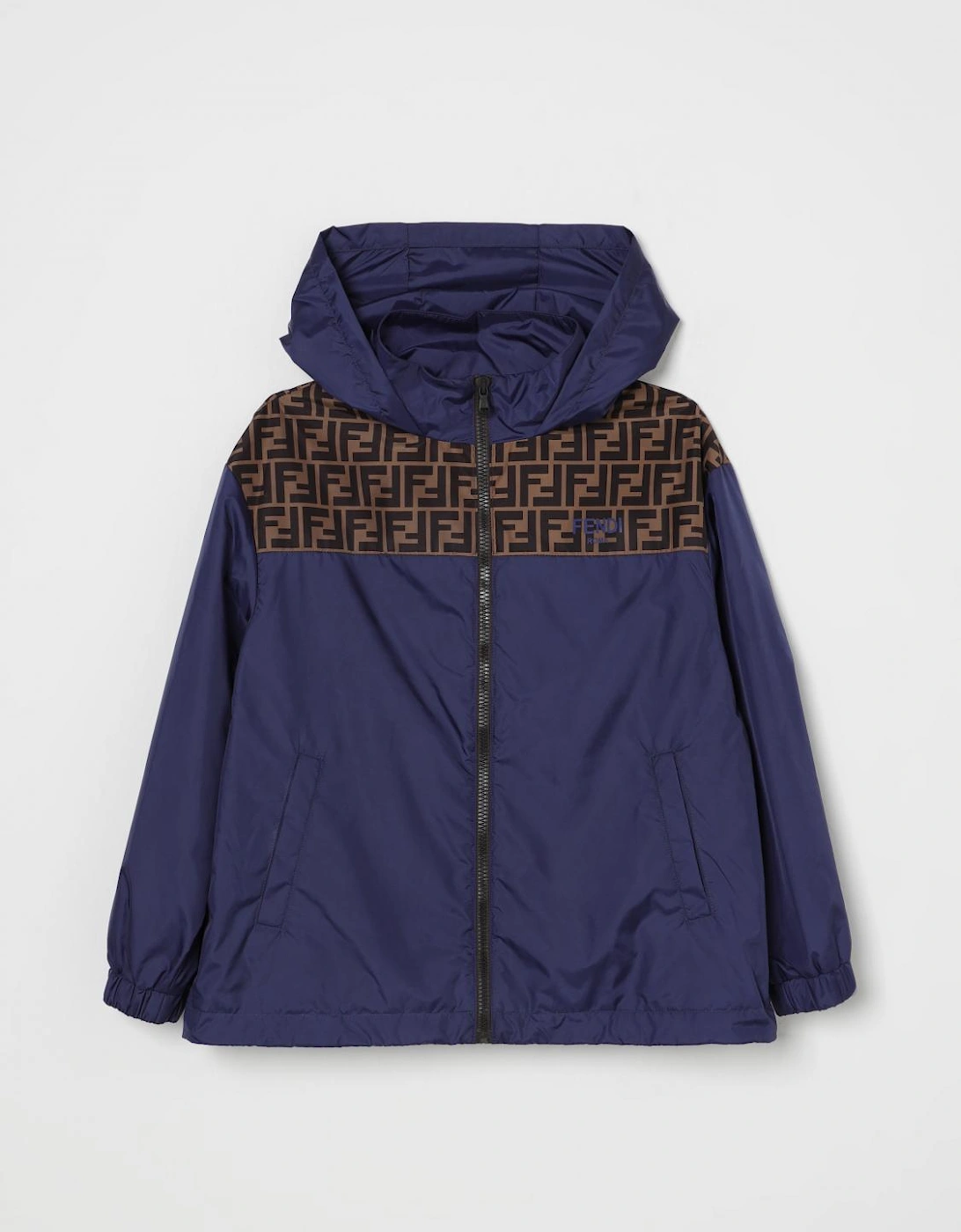 Kids FFPattern Hooded Jacket, 4 of 3