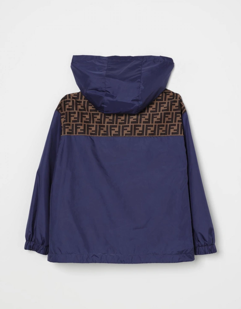 Kids FFPattern Hooded Jacket