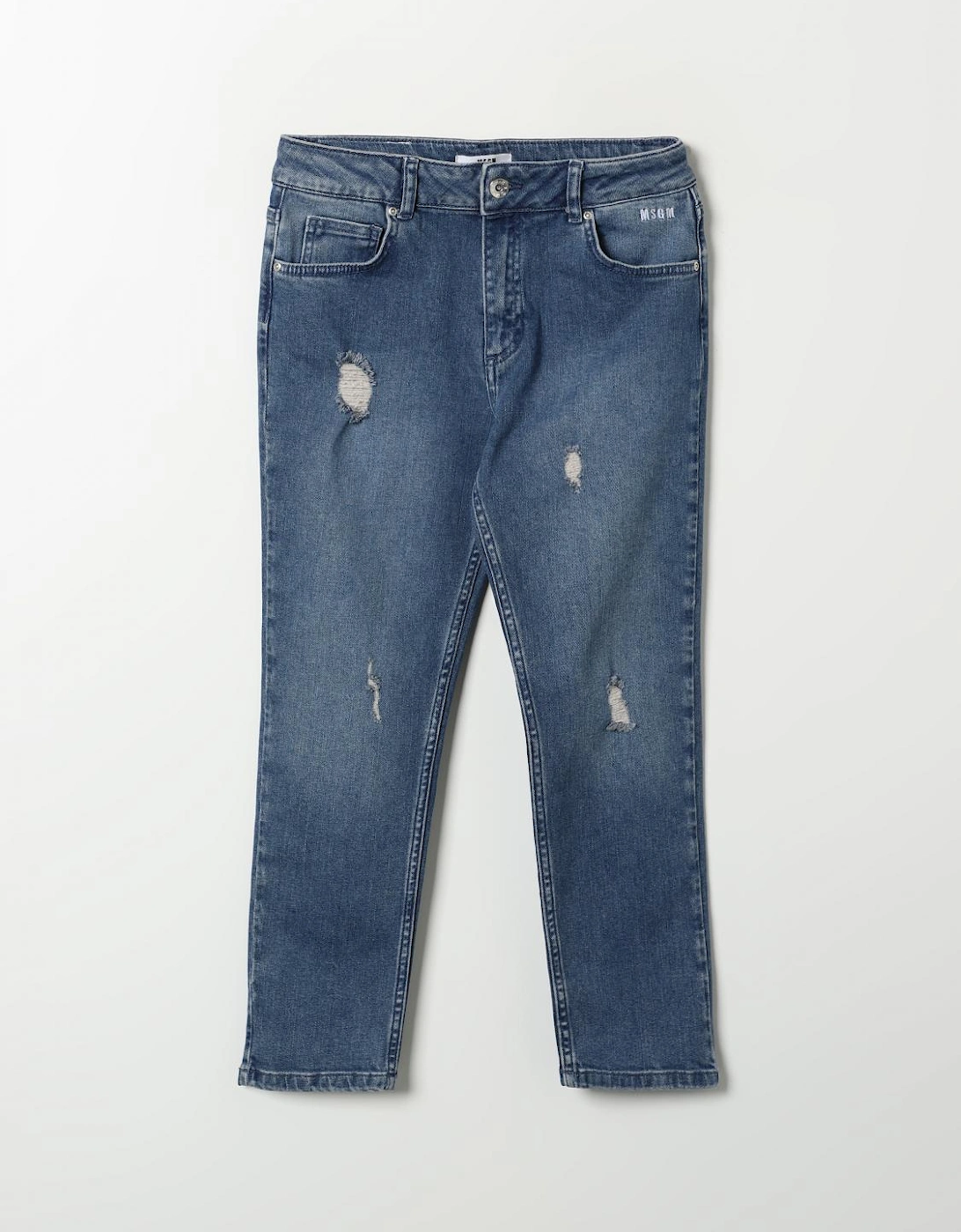 Kids Ripped Jeans Distressed Detailing, 4 of 3